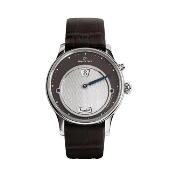 雅克德罗/Jaquet Droz 星辰系列 18K白金 自动机械机芯 男表 J010124201