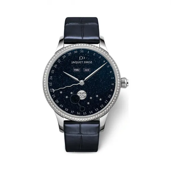 雅克德罗/Jaquet Droz 星辰系列 精钢表壳 自动机械机芯 男表 J012610271