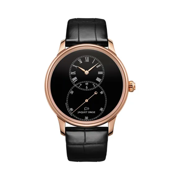 雅克德罗/Jaquet Droz 大秒针系列 18K红金厚度11 自动机械机芯 男表 J014013200