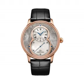 雅克德罗/Jaquet Droz 大秒针系列 18K红金厚度11 自动机械机芯 男表 J014013221