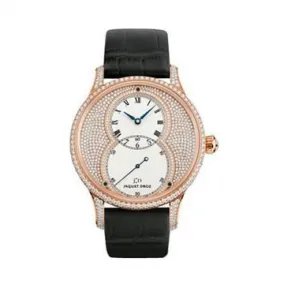 雅克德罗/Jaquet Droz 大秒针系列 18K红金 自动机械机芯 女表 J014013226