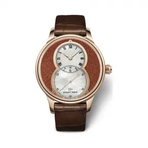 雅克德罗/Jaquet Droz 大秒针系列 18k红金 自动机械机芯 男表 J014013340