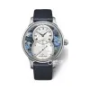 雅克德罗/Jaquet Droz 大秒针系列 18k白金 自动机械机芯 女表 J014014286