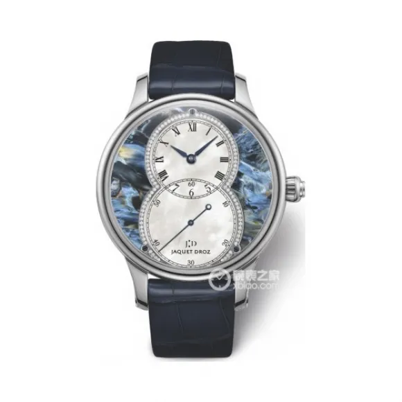 雅克德罗/Jaquet Droz 大秒针系列 18k白金 自动机械机芯 女表 J014014287