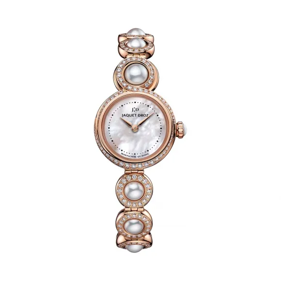 雅克德罗/Jaquet Droz 优雅 8系列 18K红金表壳 自动机械机芯 女表 J014603170