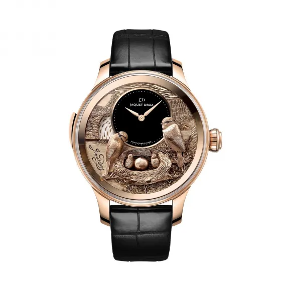 雅克德罗/Jaquet Droz 艺术工坊系列 18k红金 手动机械机芯 男表 J031033202