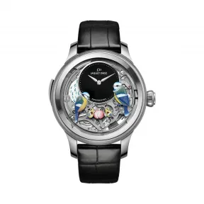 雅克德罗/Jaquet Droz 艺术工坊系列 18k白金 手动机械机芯 男表 J031034203