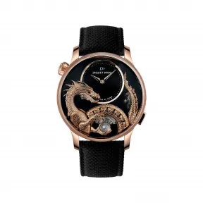 雅克德罗/Jaquet Droz 动态飞龙自动玩偶腕表（Dragon Automaton） 43 MM 18K红金表壳. 自动机械机芯 男表 J0327330041