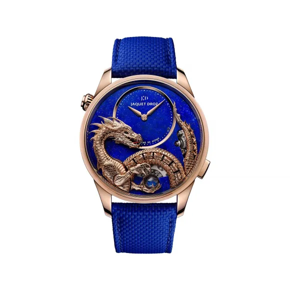 雅克德罗/Jaquet Droz 动态飞龙自动玩偶腕表（Dragon Automaton） 43 MM 18K红金表壳. 自动机械机芯 男表 J0327330061