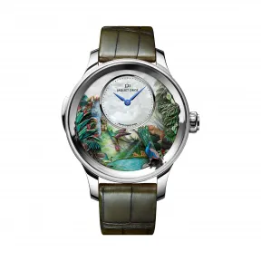 雅克德罗/Jaquet Droz 自动玩偶系列 手工雕刻18K白金表壳 手动机械机芯 男表 J033034200