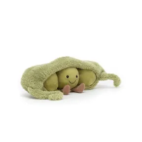 邦尼兔/JellyCat Amuseable Pea In A Pod 豌豆荚公仔 A2PPOD