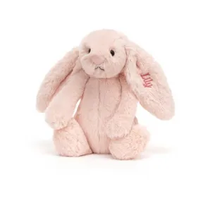 邦尼兔/Jellycat Personalised Bashful Blush Bunny Medium PERSBAS3BLU