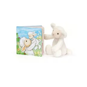 邦尼兔/Jellycat Agneau Timide Et Sa Maman Livre and Bashful Lamb Medium SETBK4MAMF