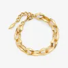 Jimmychoo/吉米周 DIAMOND CHAIN BRACELET手链-金色链条手链 DIAMONDCHNBRACELETMFQOO0022