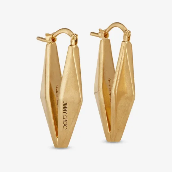 Jimmychoo/吉米周 DIAMOND CHAIN EARRING耳环-金色链条耳环 DIAMONDCHNEARRINGMFQOO0022