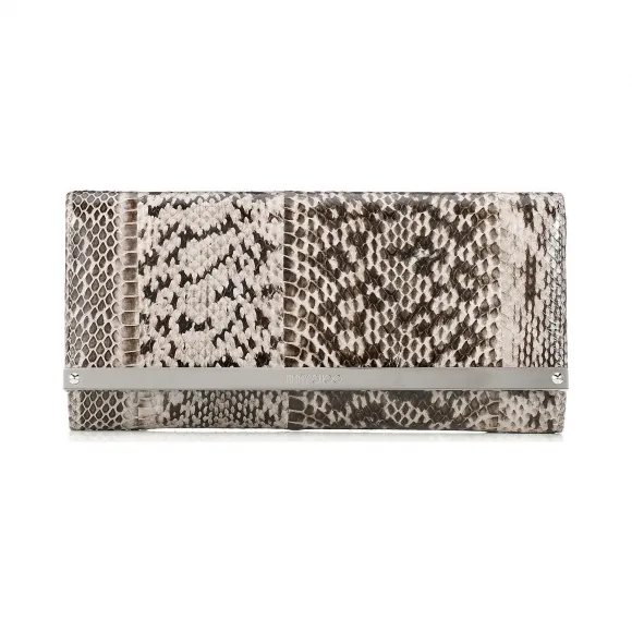 Jimmychoo/吉米周 鸽子光泽Elaphe配件手拿包 j000061095001