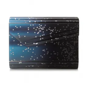 Jimmychoo/吉米周 海军星光降解亚克力手拿包 j000070807001