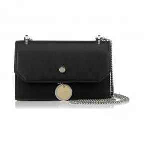 Jimmychoo/吉米周 黑色Nappa皮革斜挎迷你包 j000076865001