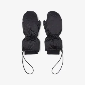 Jimmychoo/吉米周 Ski 滑雪胶囊系列JC MITTENS手套-JC 字母印花黑色尼龙手套 JCMITTENS23S066013776