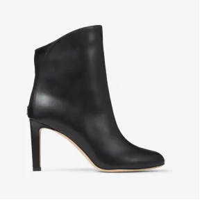 Jimmychoo/吉米周 KARTER AB 85踝靴-黑色小牛皮踝靴 KARTERAB85CLF010003