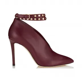 Jimmychoo/吉米周 Vino闪亮小牛皮短靴 LARK100SNC061156