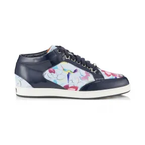 Jimmychoo/吉米周 蜂鸟印花帆布低帮运动鞋 MIAMIHPS000064