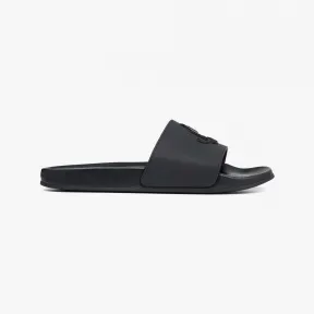 Jimmychoo/吉米周 PORTM-JC交织字母装饰黑色橡胶凉拖鞋 PORTMJCB013727