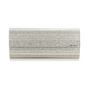 Jimmychoo/吉米周 香槟色闪粉亚克力手拿包  SWEETIEGAC120011