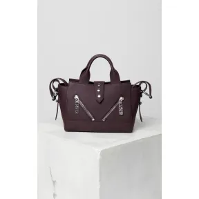 凯卓/Kenzo 深紫色 手袋 迷你Kalifornia包Gommato皮革 F662SA107L25.86.TU