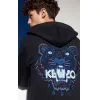 凯卓/Kenzo 男士 黑色 运动衫 老虎连帽衫 F665BL7214XJ.99.XL