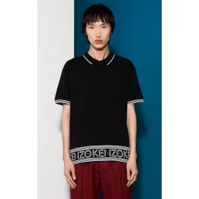 凯卓/Kenzo 男士 黑色 POLO衫 Polo F665PO0234BD.99.L