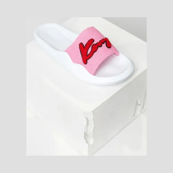 凯卓/Kenzo 浅粉色 鞋子 Terrycloth泳池滑梯 F751SD105F85.30.36