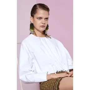 凯卓/Kenzo 白色 上衣 束带棉质上衣 F751TO0455HB.01.34