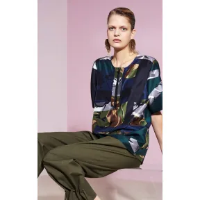 凯卓/Kenzo 深蓝色 上衣 破碎的迷彩上衣 F751TO0505D1.77.34