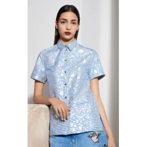 凯卓/Kenzo 金色 衬衫 巫毒魅惑衬衫 F752CH08152F.OR.34