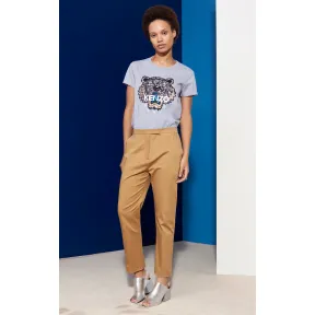 凯卓/Kenzo 女士 深米色 裤子 卷烟裤 F752PA1325AQ.13.34