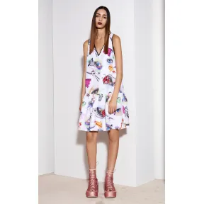 凯卓/Kenzo 女士 白色 礼服 喇叭裙 F752RO127525.01.34