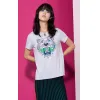 凯卓/Kenzo 女士 浅灰色 T恤 tiger t恤 F752TS7214YD.93.L