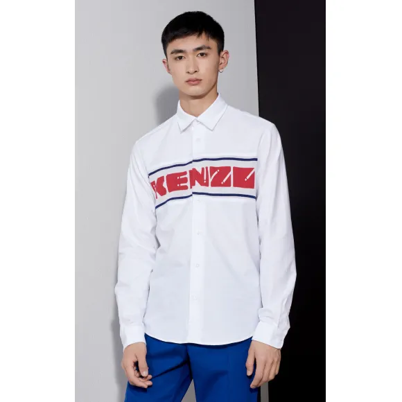 凯卓/Kenzo 男士 白色 衬衫 针织衬衫 F755CH4101LD.01.M