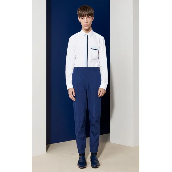 凯卓/Kenzo 男士 深蓝色 西装 西装裤 F755PA2201ND.77.4436