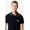 凯卓/Kenzo 黑色 POLO衫 修身老虎polo衫 F755PO0014BA.99.L