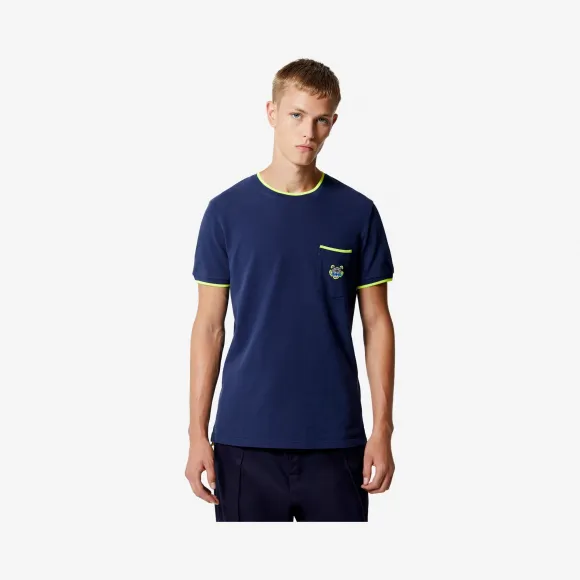 凯卓/Kenzo 黑色 T恤 老虎口袋T恤 F755TS0014BA.78.L