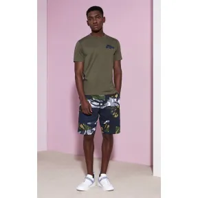 凯卓/Kenzo 男士 黑色卡其色 T恤 -disco歌词-T恤 F755TS0184OF.51.L