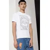 凯卓/Kenzo 男士 白色 T恤 -雷鬼屋-T恤 F755TS0184SI.01.M