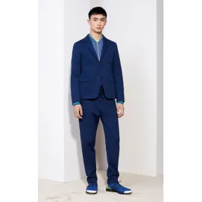 凯卓/Kenzo 男士 深蓝色 西装 柔软的棉质西装外套 F755VE0201RJ.77.44