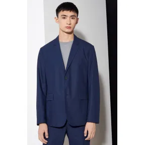 凯卓/Kenzo 男士 深蓝色 西装 夏季棉西装外套 F755VE3501RI.77.44