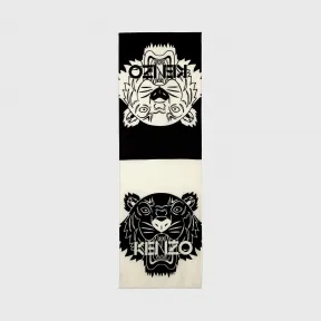 凯卓/Kenzo 白色 丝巾 老虎胸巾 F758EW740PFJ.01.TU
