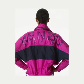 凯卓/Kenzo 女士 深紫红色 夹克 徽标外套 F762BL062560.26.L