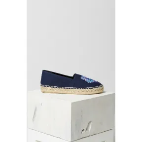 凯卓/Kenzo 海军蓝 帆布鞋 老虎帆布鞋 F762ES180F50.76.35