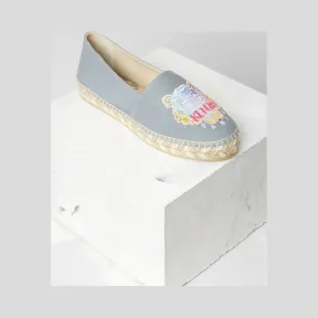 凯卓/Kenzo 女士 灰色 帆布鞋 -彩虹-老虎帆布鞋 F762ES180F96.95.35